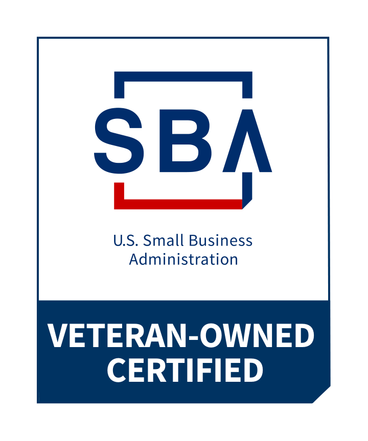 U.S. Small Business Administration Veteran-Owned Certified badge